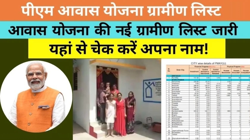 PM Gramin Awas Yojana List